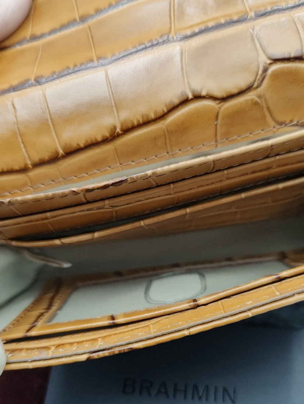 Brahmin Denim Starlet Collection Kerra Wallace